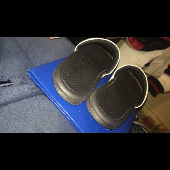 Nike Benassi JDI Slide - Mens White/Black Size 9 - Picture 6 of 6